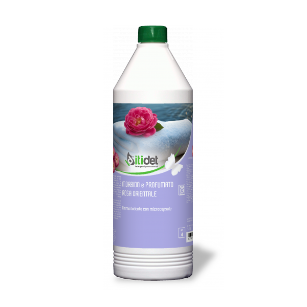 Morbido e Profumato Rosa Orientale – Ammorbidente Itidet Concentrato con Microcapsule