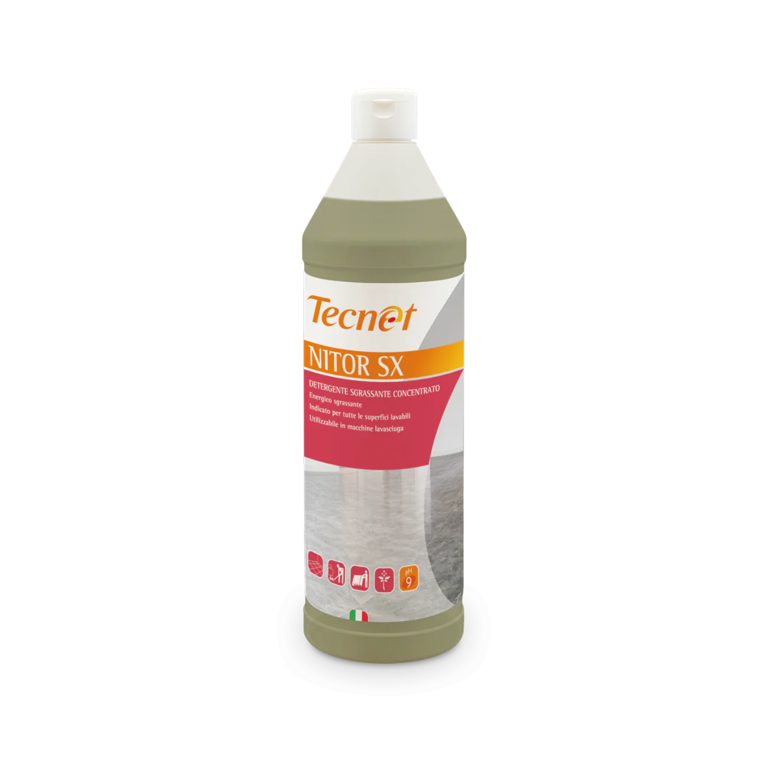 Nitor SX 1lt – Detergente sgrassante concentrato pulizia professionale