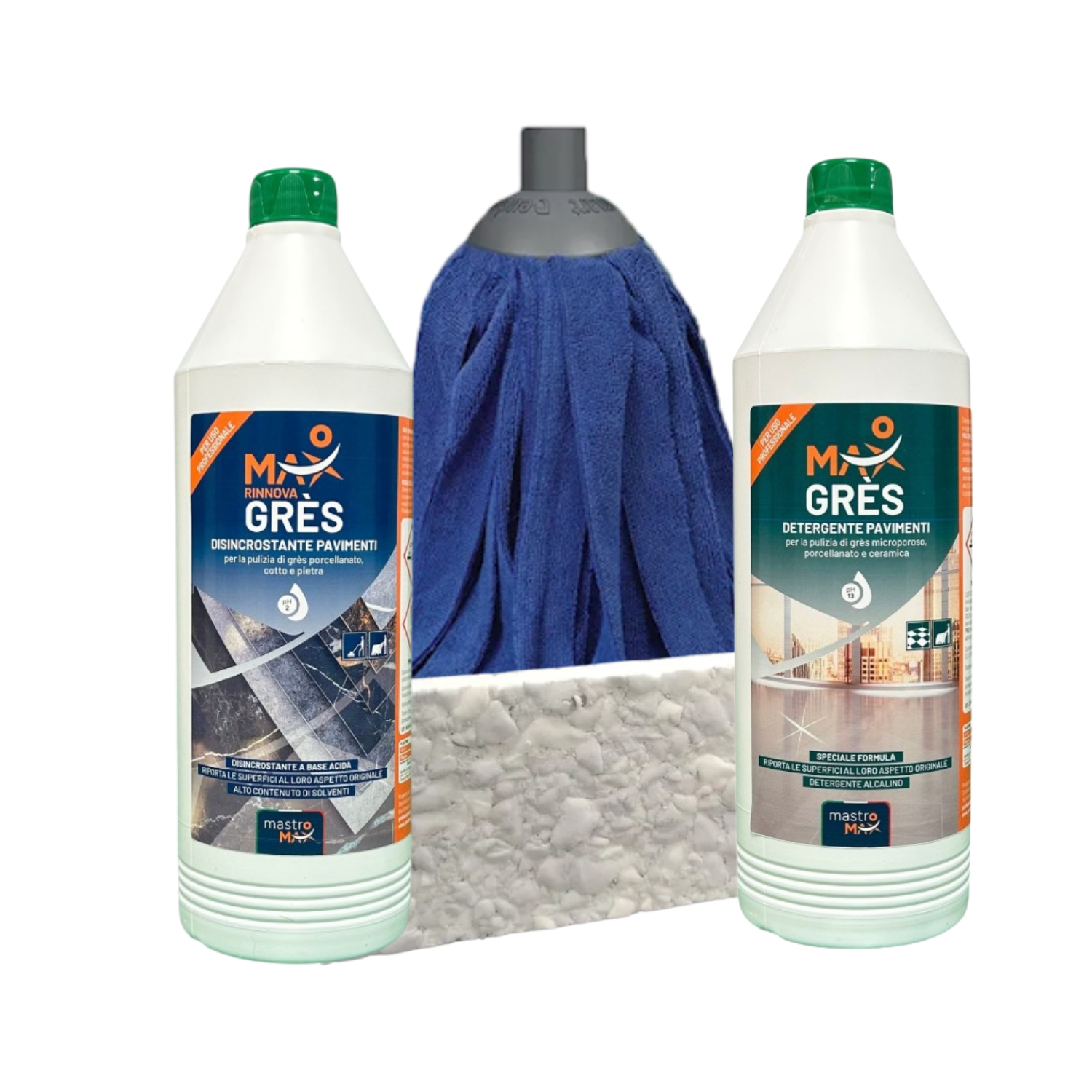Kit Pulizia Gres Opaco – Detergenti e Accessori Professionali