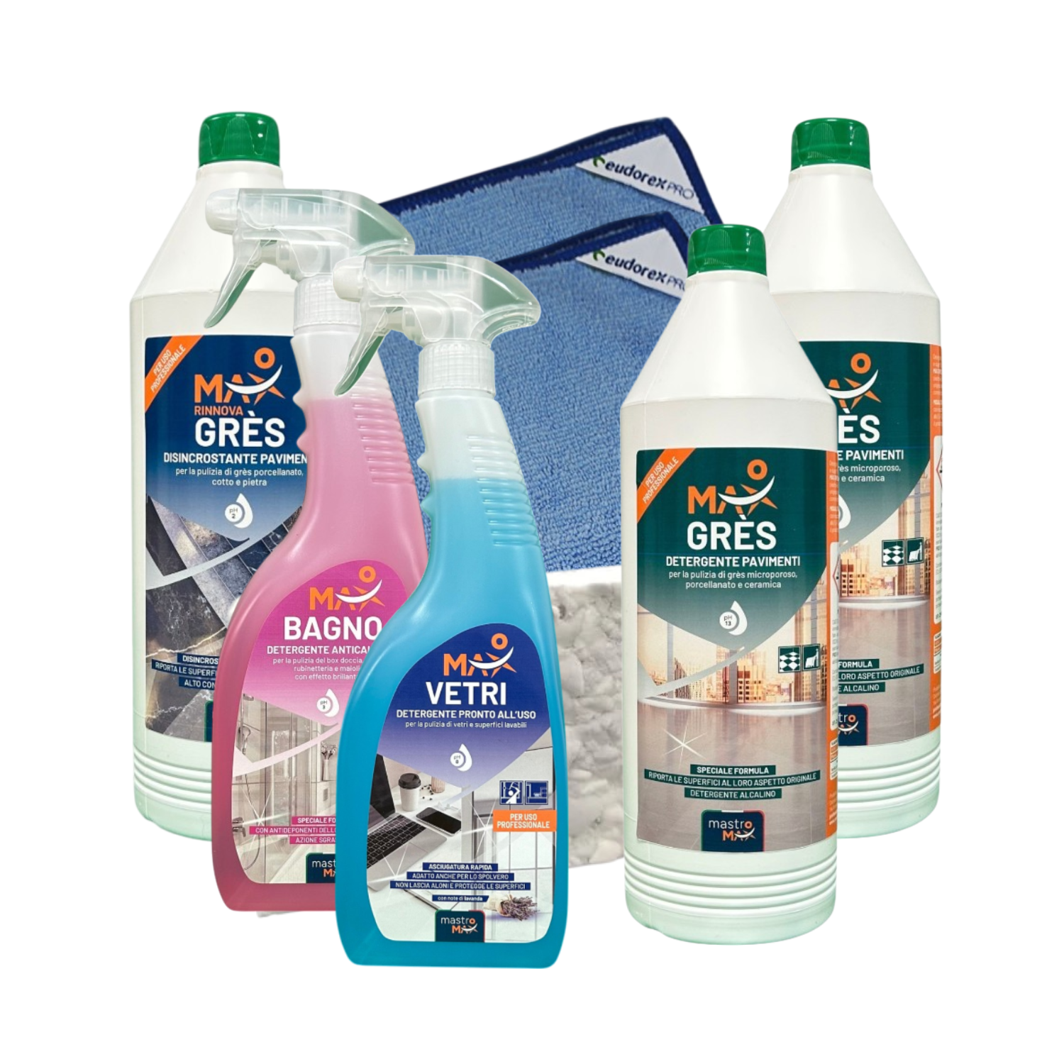 Kit Pulizia Gres Opaco – Detergenti e Accessori Professionali