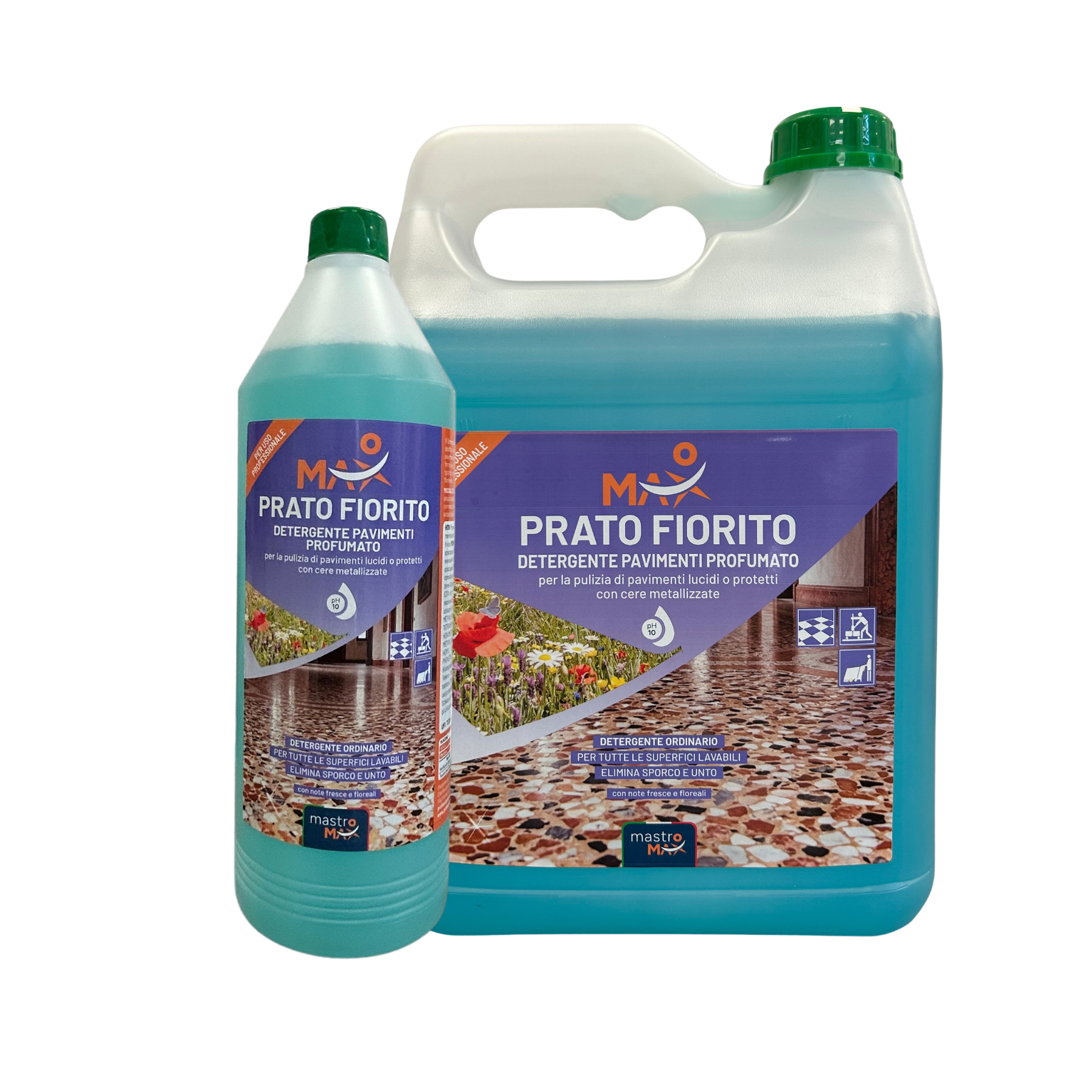 Max Prato Fiorito- Detergente Pavimenti Lucidi Professionale