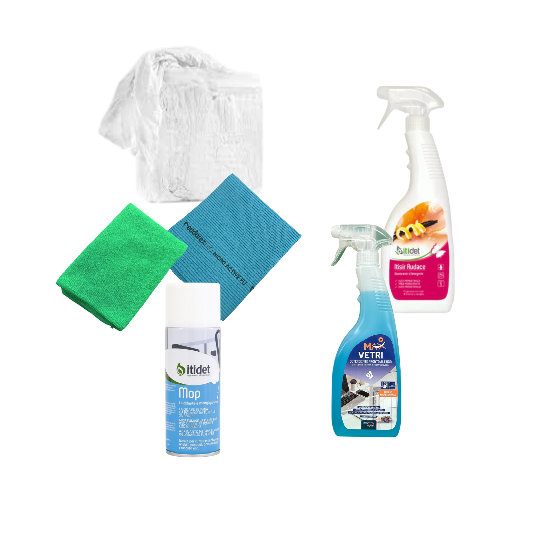 KIT VETRI E SPOLVERO