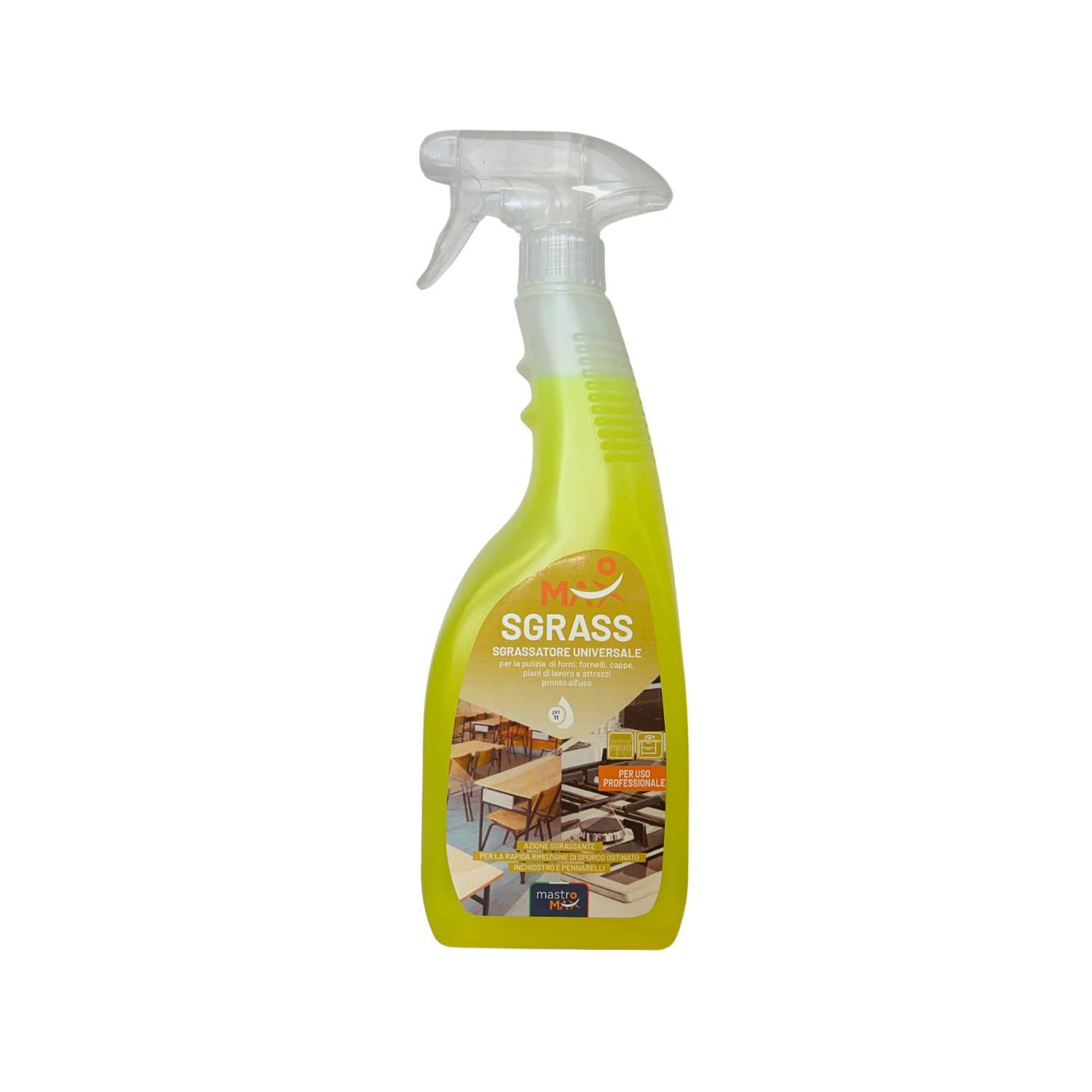 MaxSgrass detergente sgrassante