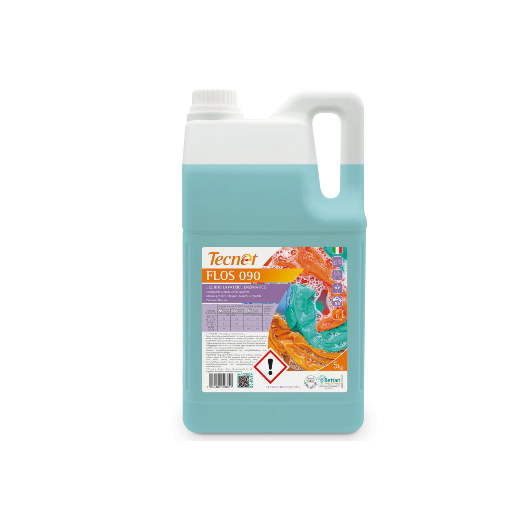 Detergente Enzimatico Lavatrice Flos 090 | Tutti i Tessuti