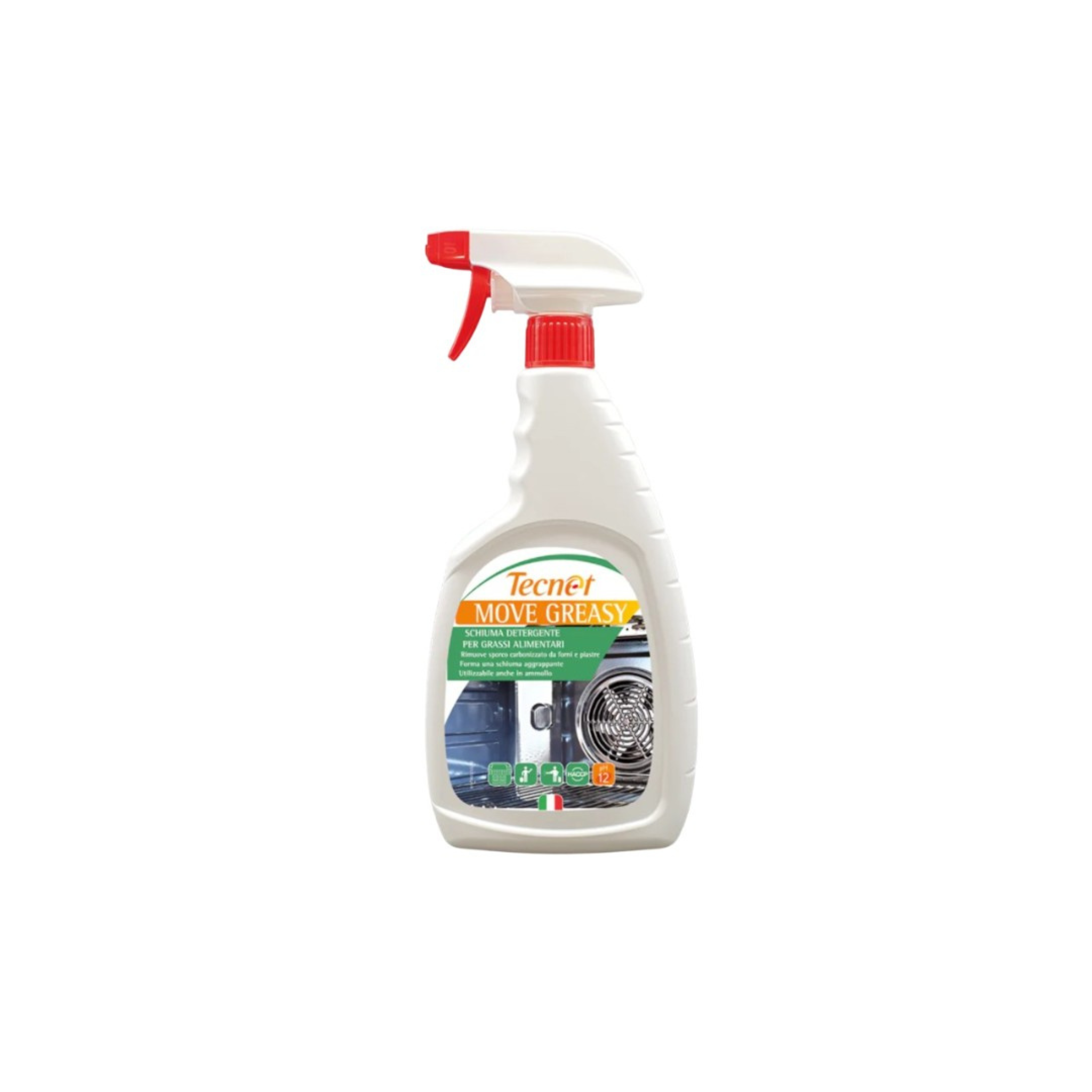 Move Greasy – Schiuma Sgrassante per Forni e Griglie