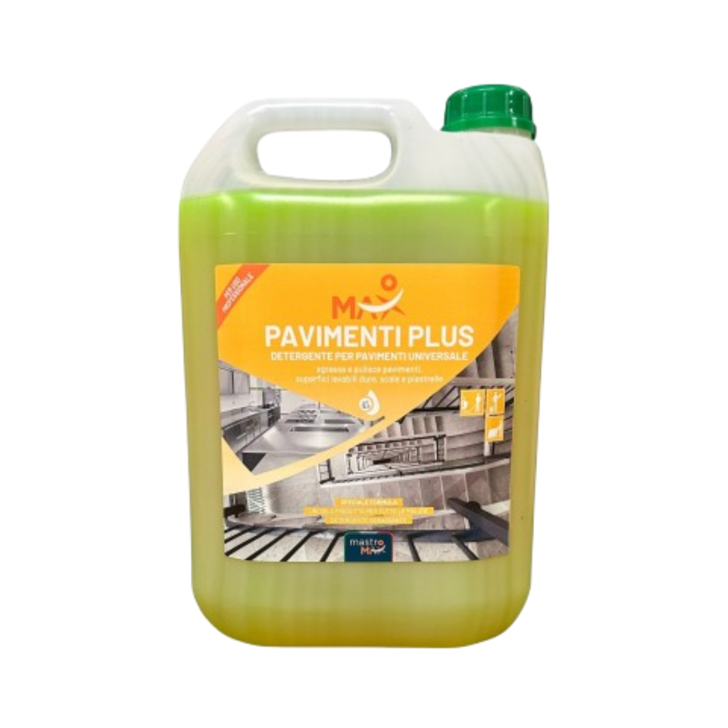 Max Pavimenti Plus- Detergente sgrassante per pavimenti
