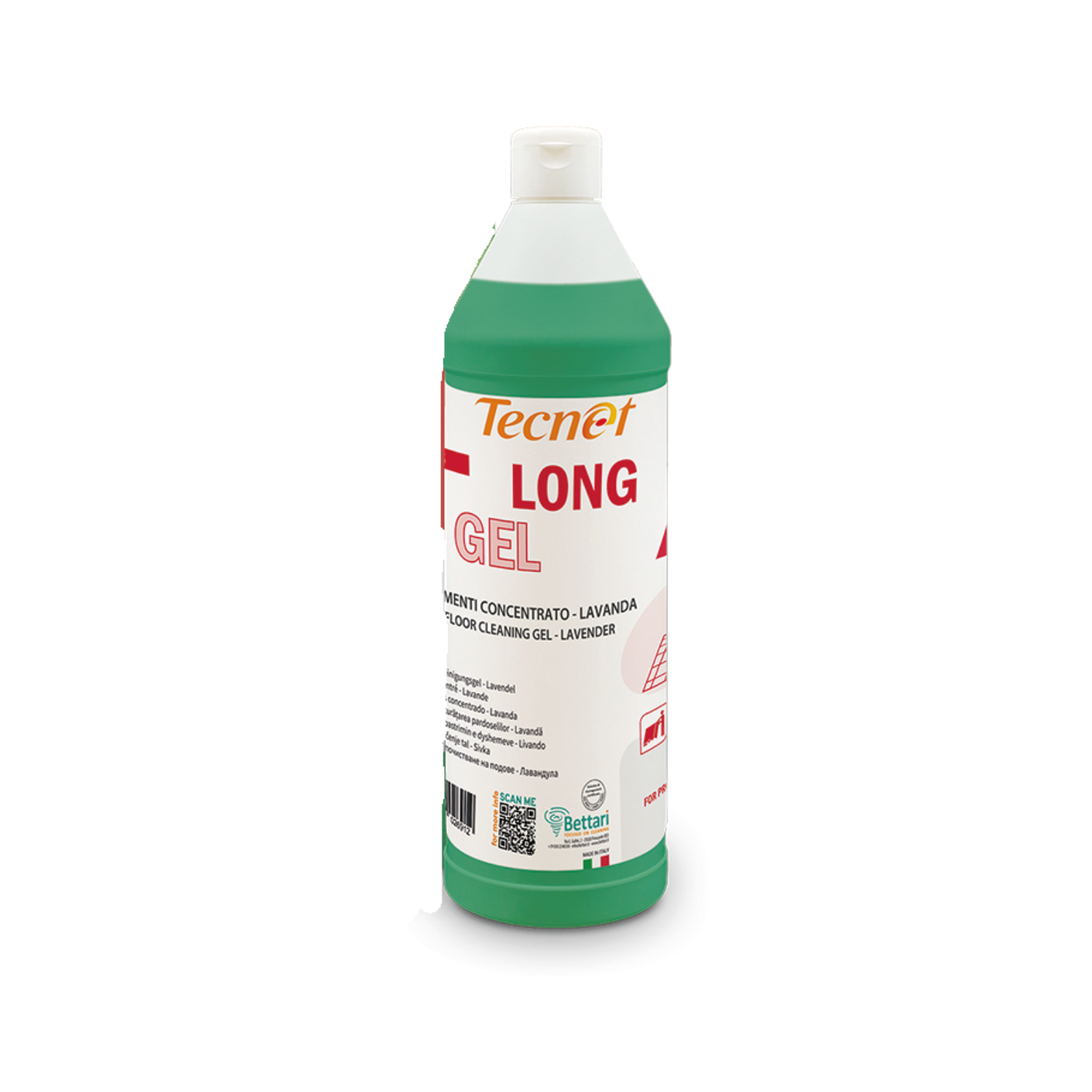Long Gel – Gel Lavapavimenti Concentrato - Profumo di Lavanda