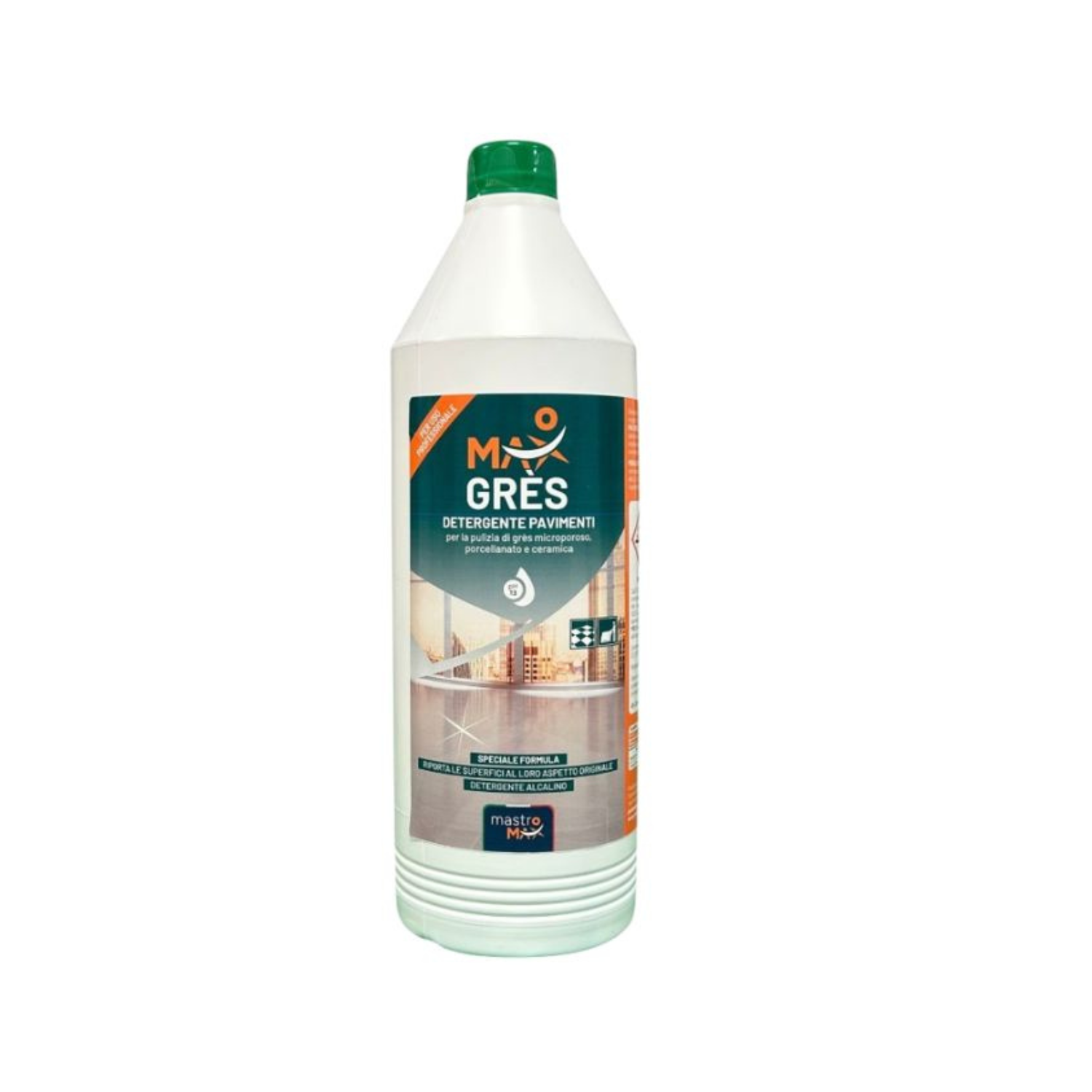 Max Gres - Detergente alcalino per gres porcellanato microporoso