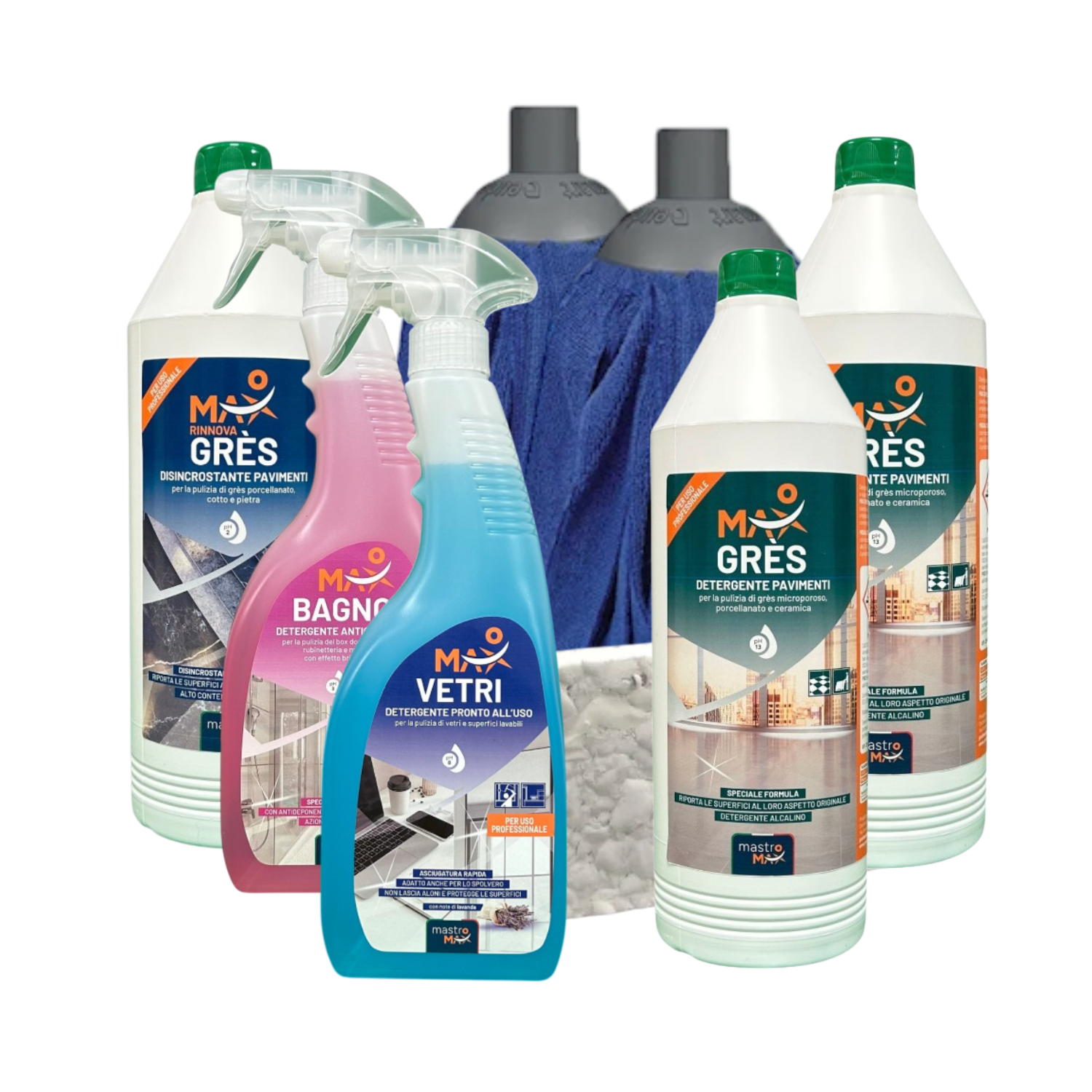 Kit Pulizia Gres Opaco – Detergenti e Accessori Professionali