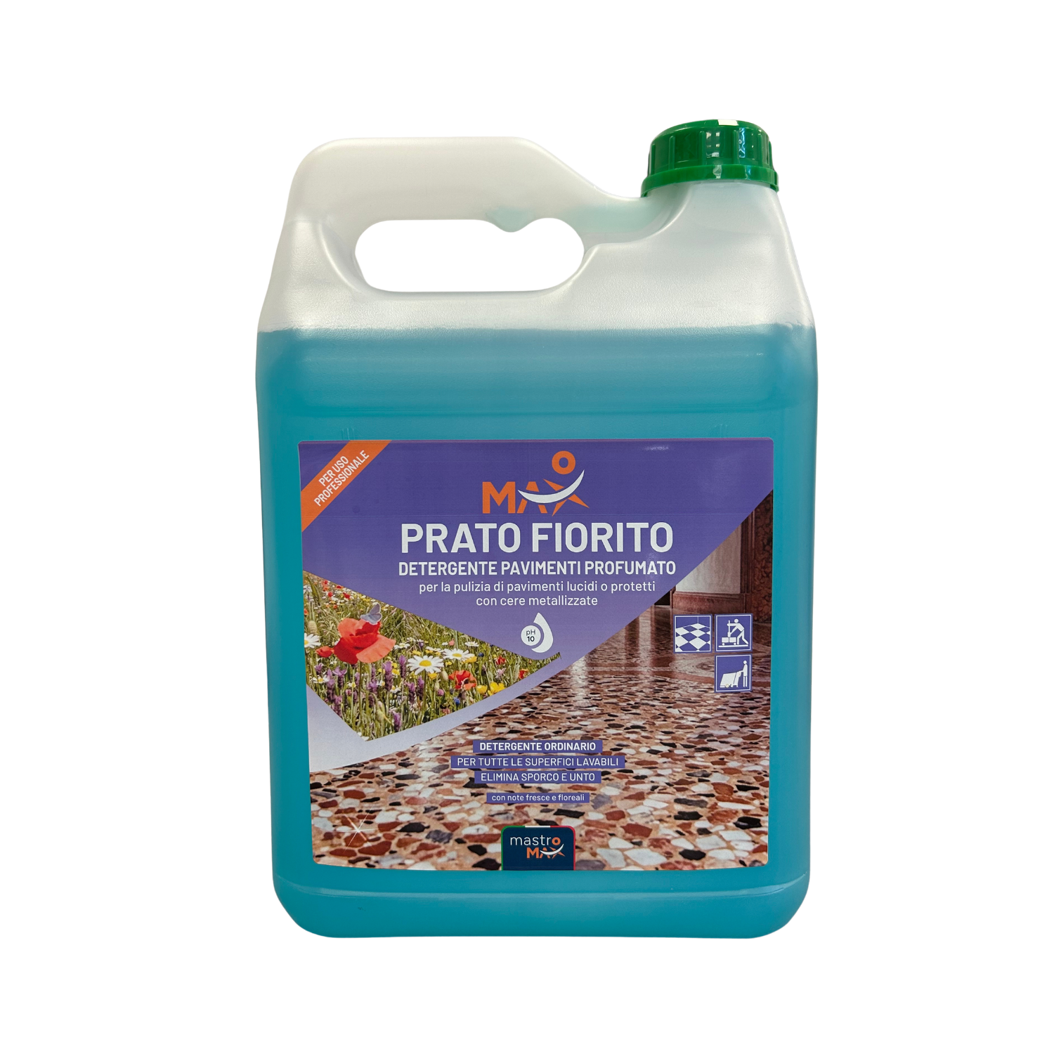 Max Prato Fiorito- Detergente Pavimenti Lucidi Professionale