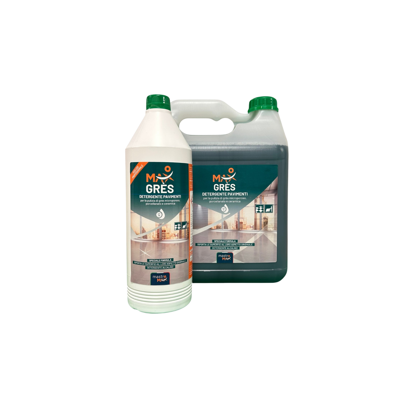 Max Gres - Detergente alcalino per gres porcellanato microporoso