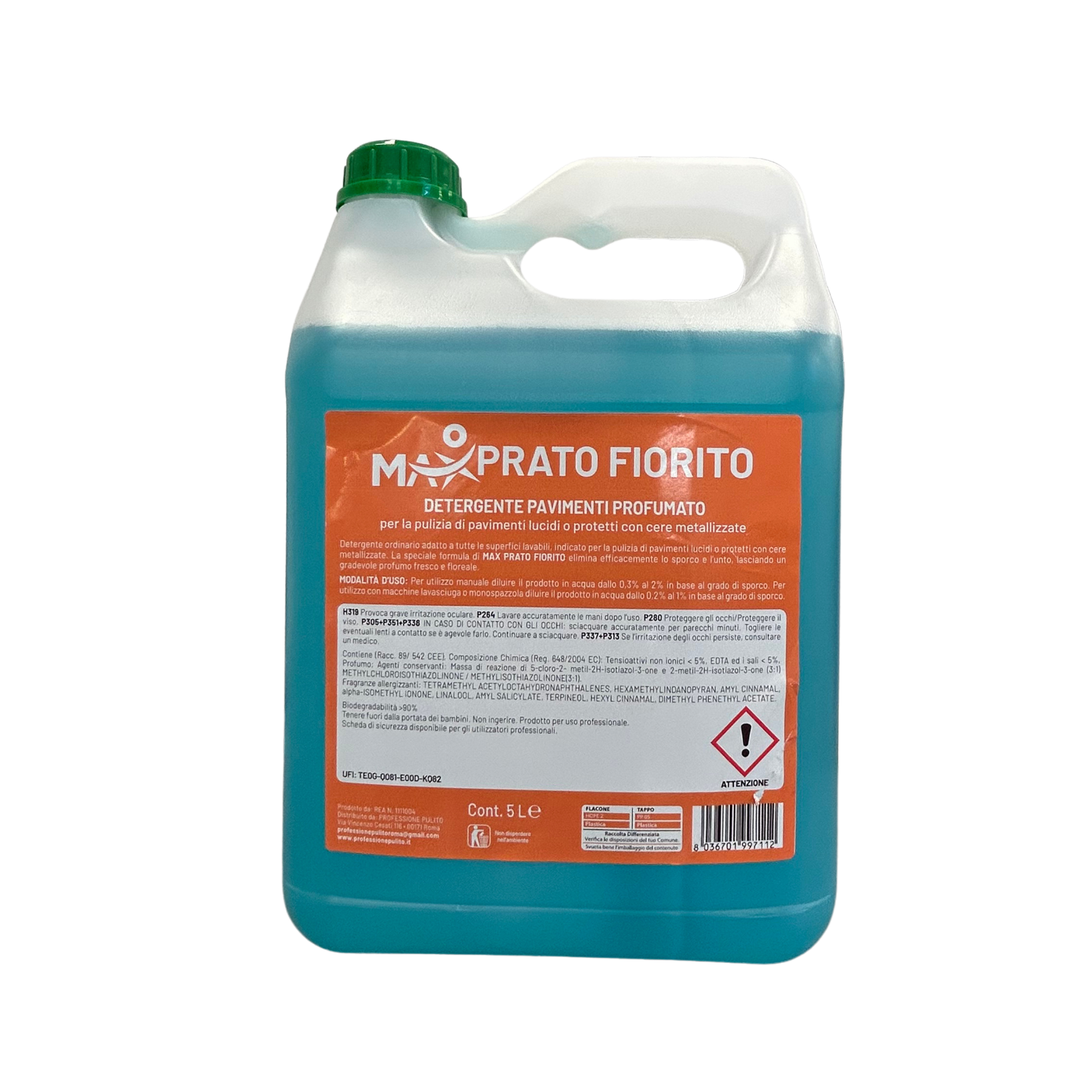 Max Prato Fiorito- Detergente Pavimenti Lucidi Professionale